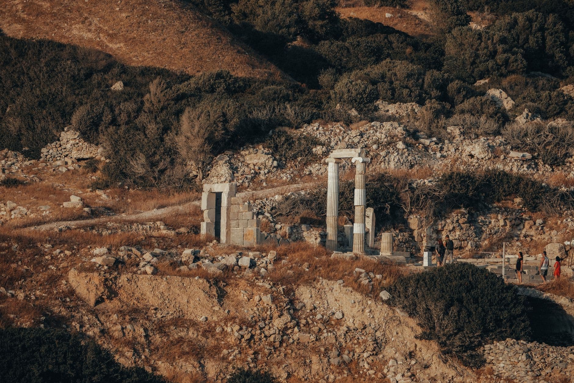 Knidos Ören Yeri'nin Çevre Düzenlemesi Tamamlandı
