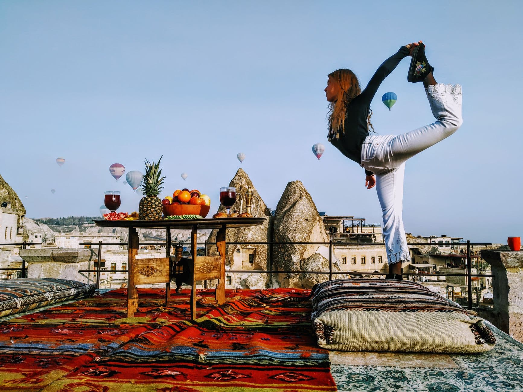 Kapadokya'da Bi'Yoga Festivali Başladı