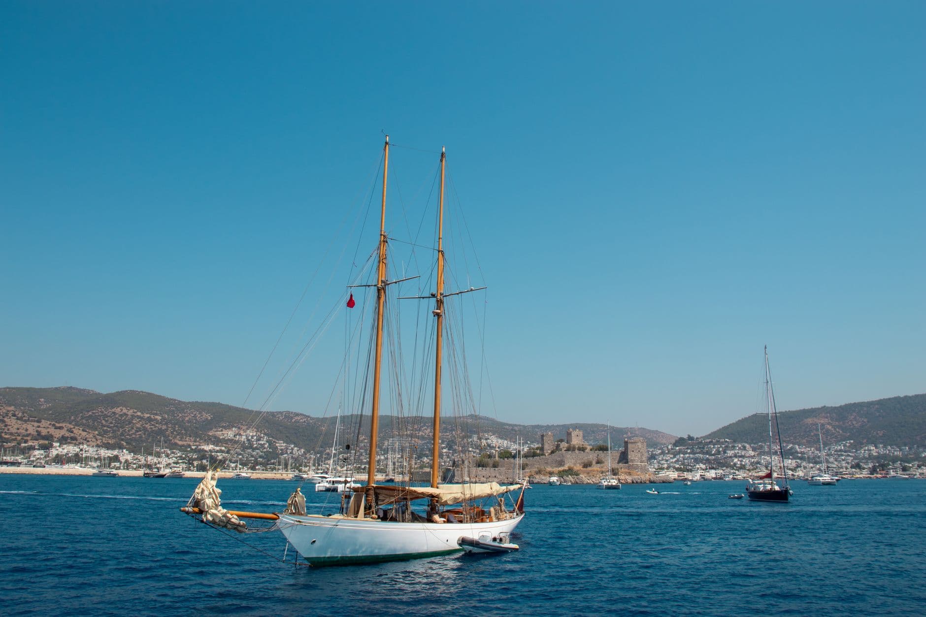 İtalya bayraklı Aidablu kruvaziyeri 2 bin 349 turist ile Bodrum'a geldi