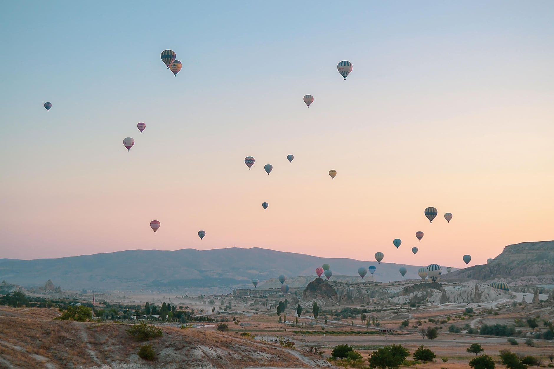 Kapadokya'da balon turizmi için uçuş ağı genişletiliyor