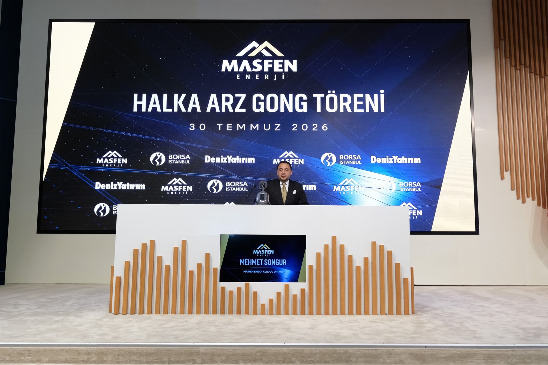 Masfen Enerji, Borsa İstanbul Yıldız Pazar'da işlem görmeye başladı