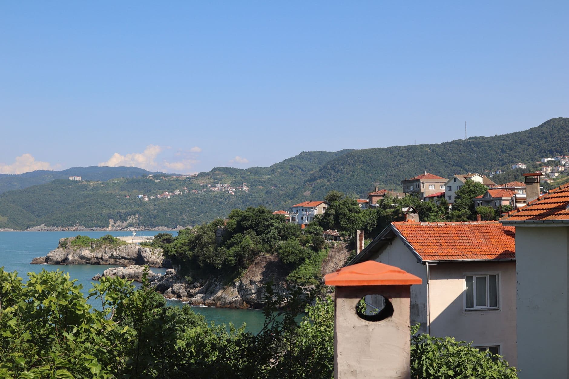 Amasra'da hafta sonu turizm hareketliliği yoğunlaştı