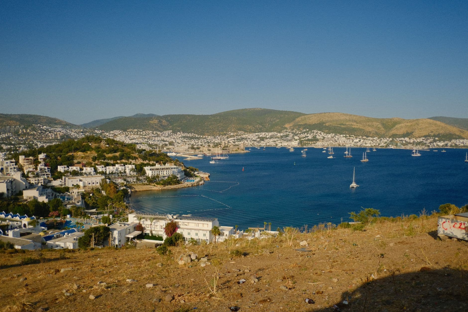 Bodrum'a 6 ayda 350 bin turist; İngiltere başı çekiyor