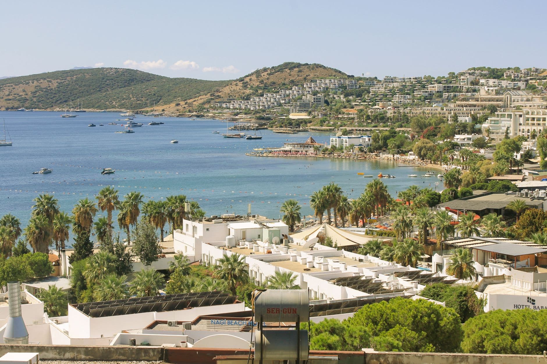 Bodrum'da ağustos ayında otel doluluk yüzde 90'ı aştı